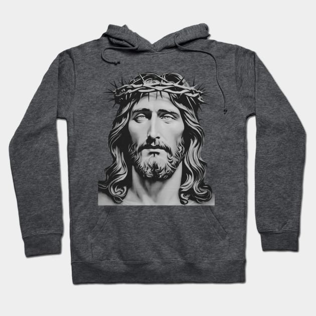 Jesus Christ Lord And Savior Hoodie by LivingWellness